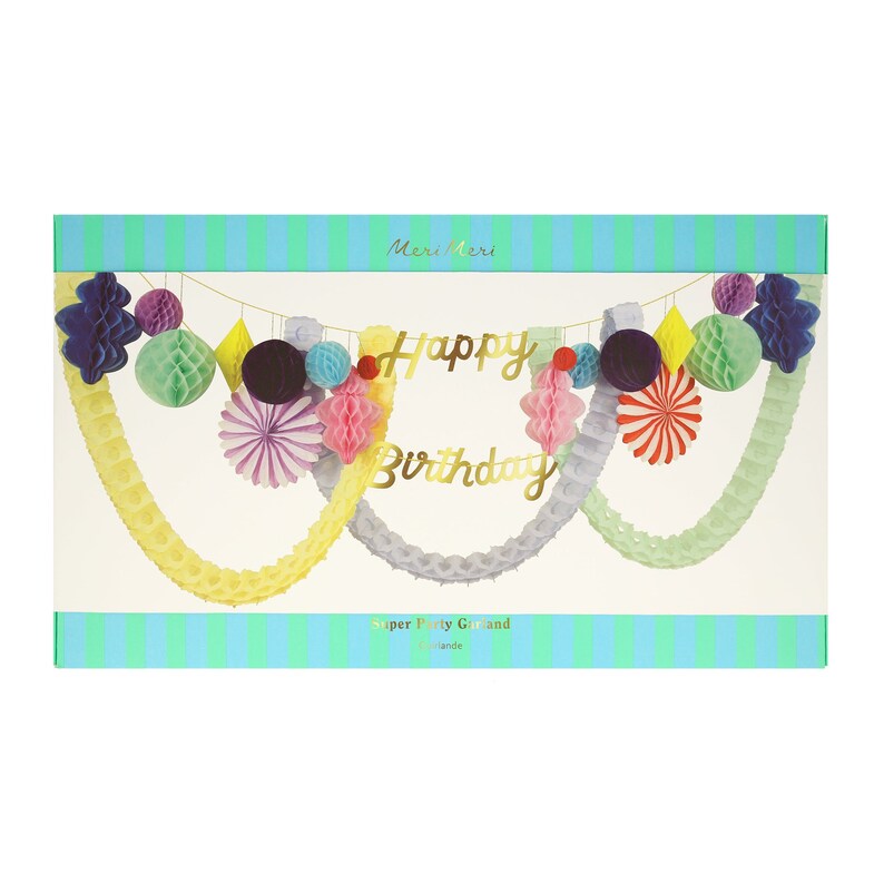 Meri Meri Honeycomb Garland - Thumbnail 3