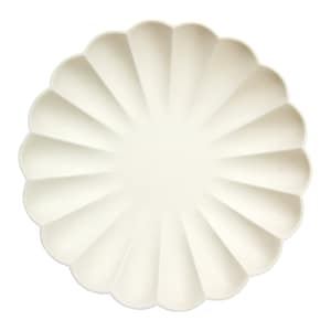 Meri Meri Large Cream Compostable Plates (Pack of 8)