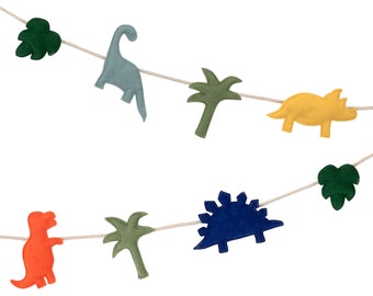 Felt Dinosaur Garland