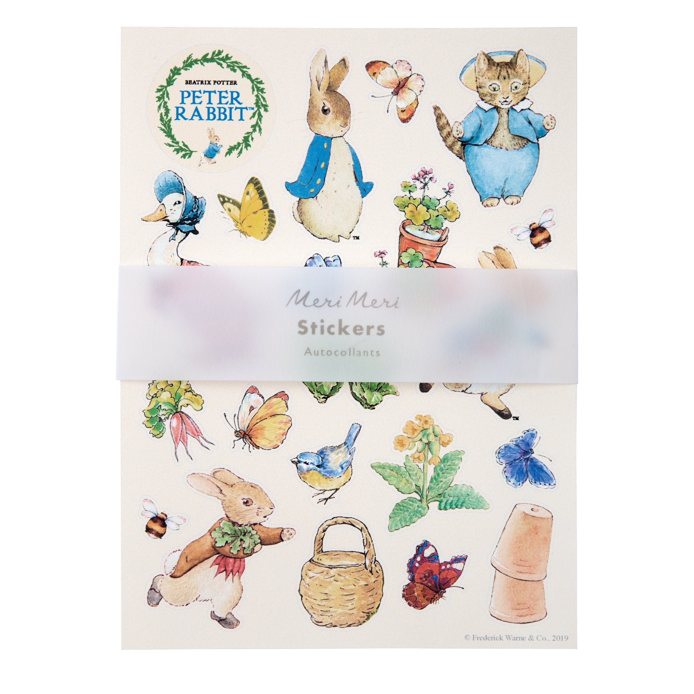 MERI MERI Peter Rabbit™ Sticker Sheets MERI MERI Peter Rabbit™ Sticker Sheets