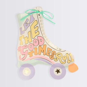 Meri Meri Roller Skate Plates (Pack of 8)