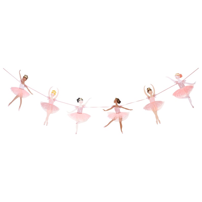 Ballerina Party Garland 6 ft long image 5