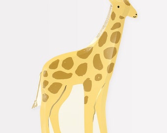 Giraffe Plates (x 8)