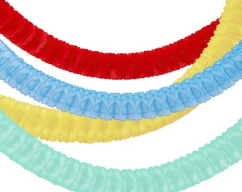 4 Bright Honeycomb Garlands (x 4)