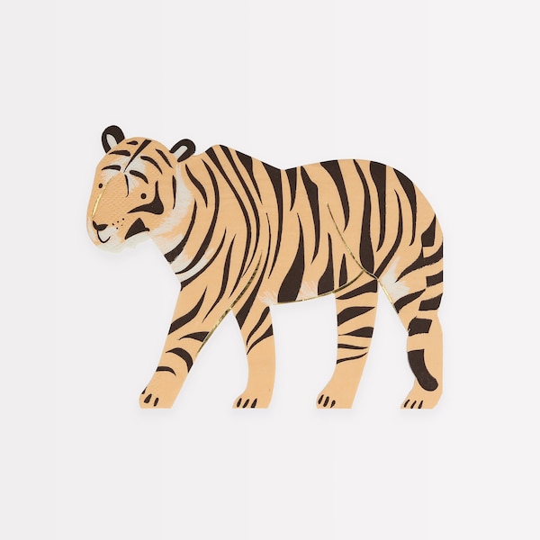 Tiger Napkins (x 16)