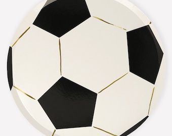 Meri Meri Soccer Plates (Pack of 8)