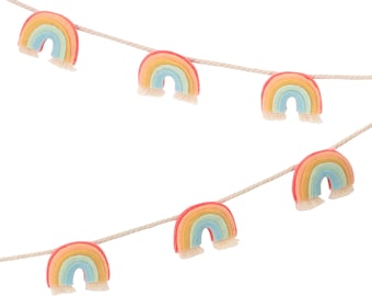 Felt Rainbow Garland