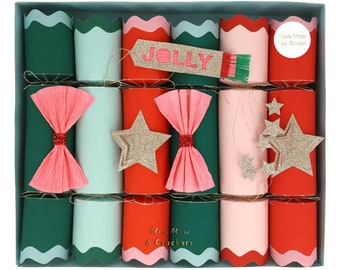 Meri Meri Mixed Fun Crackers (Pack of 6)