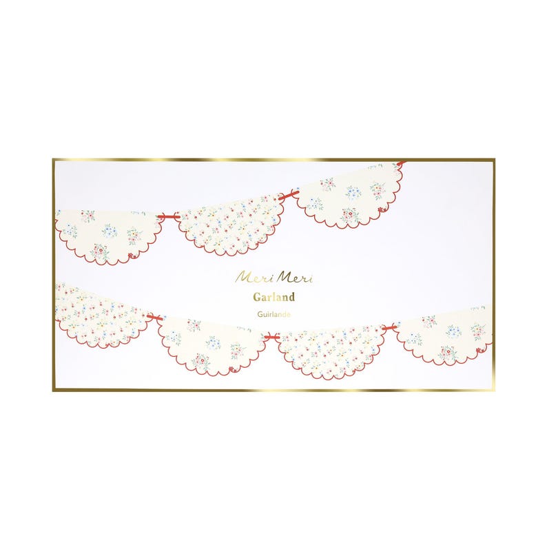Meri Meri Ditsy Posy Paper Garland - Thumbnail 3