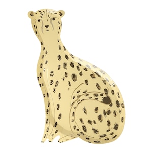 Meri Meri Safari Cheetah Plates (Pack of 8)