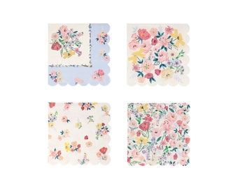 Meri Meri English Garden Small Napkins (Pack of 16)
