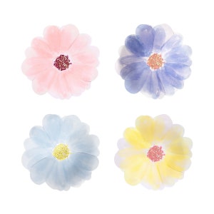 Meri Meri Flower Garden Small Plates (Pack of 8)