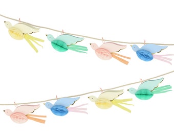 Honeycomb Bird Garland