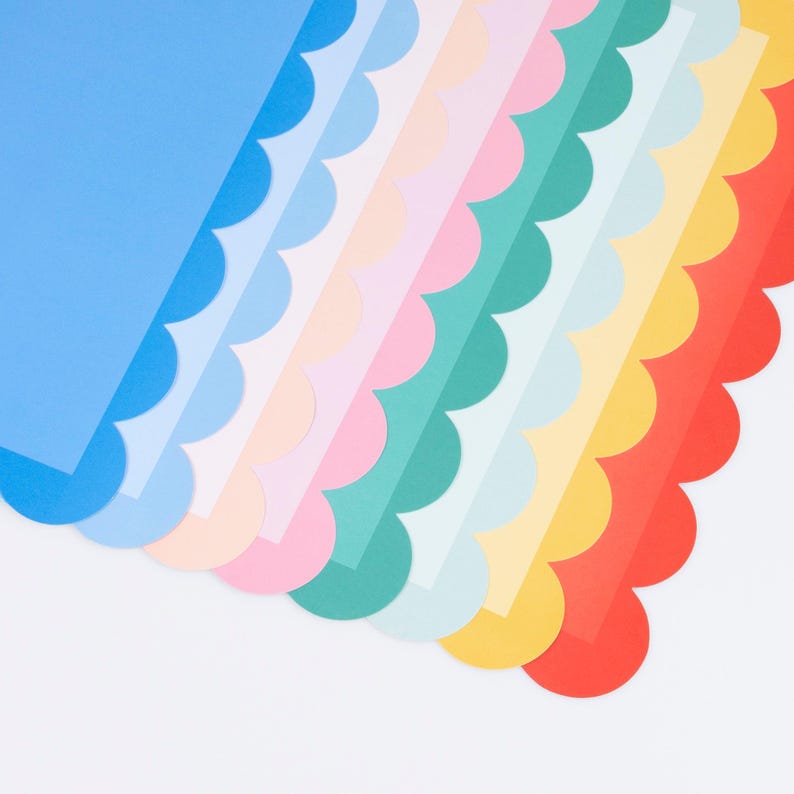 Meri Meri Scalloped Placemats - Thumbnail 3