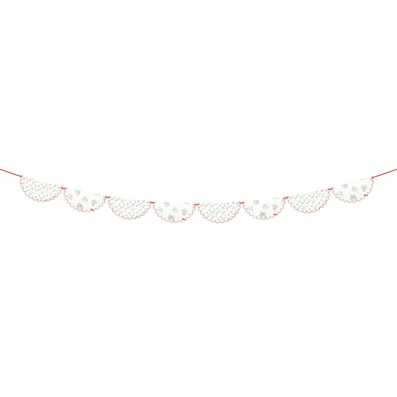 Meri Meri Ditsy Posy Paper Garland - Thumbnail 2