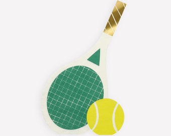 Tennis Napkins (x 16)