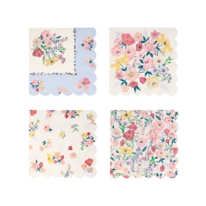 Meri Meri English Garden Large Napkins (Pack of 16)