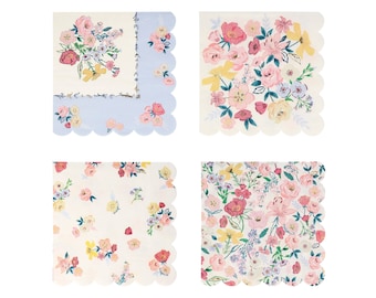 Meri Meri English Garden Large Napkins (Pack of 16)