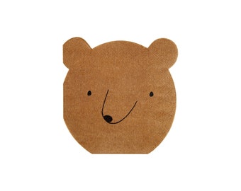 Bear Small Napkins (x 20)