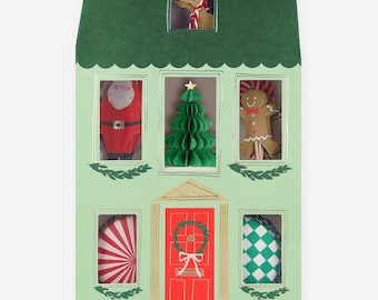 Festive House Cupcake Kit (x 24 toppers)