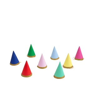 Meri Meri Multicolor Mini Party Hats (Pack of 8)