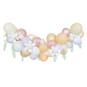 Meri Meri Pastel Daisy Balloon Garland (x 51 balloons)