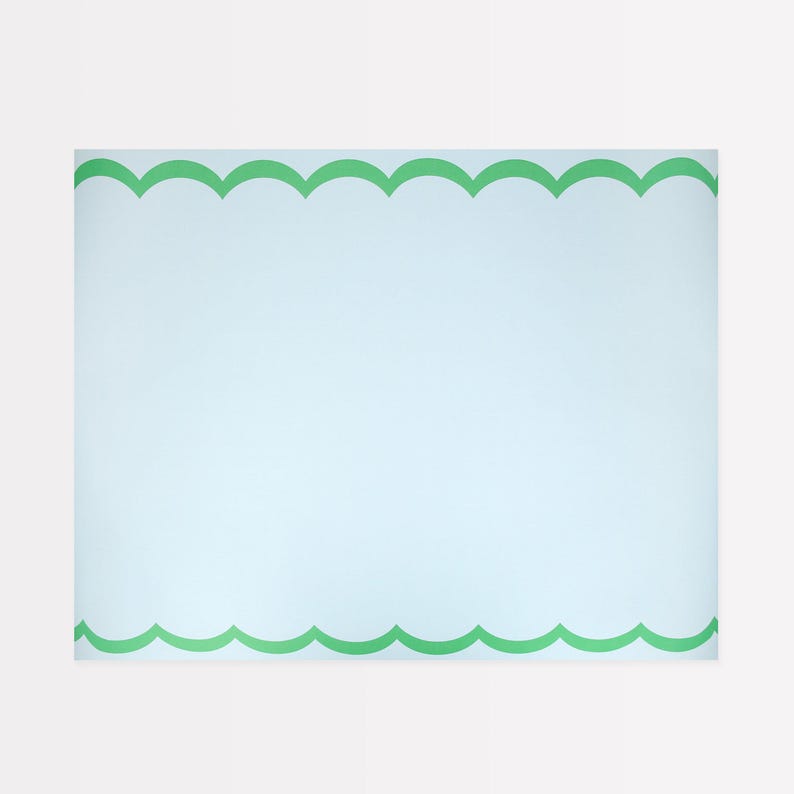 Meri Meri Scalloped Edge Table Runner