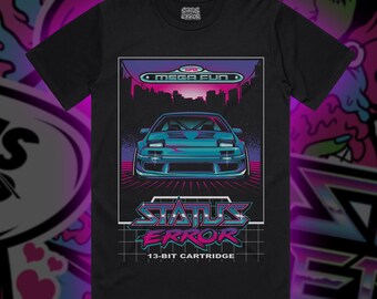 Status Error Laeighties Video Game T-Shirt