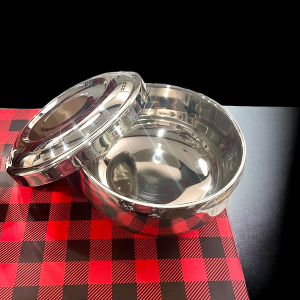 Shaving Bowl- Stainless Steel