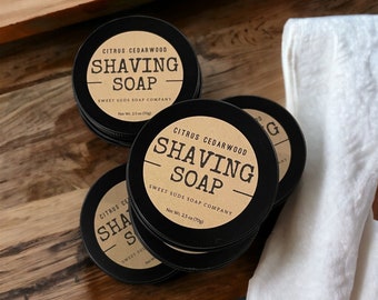 Shaving Soap - Citrus Cedarwood