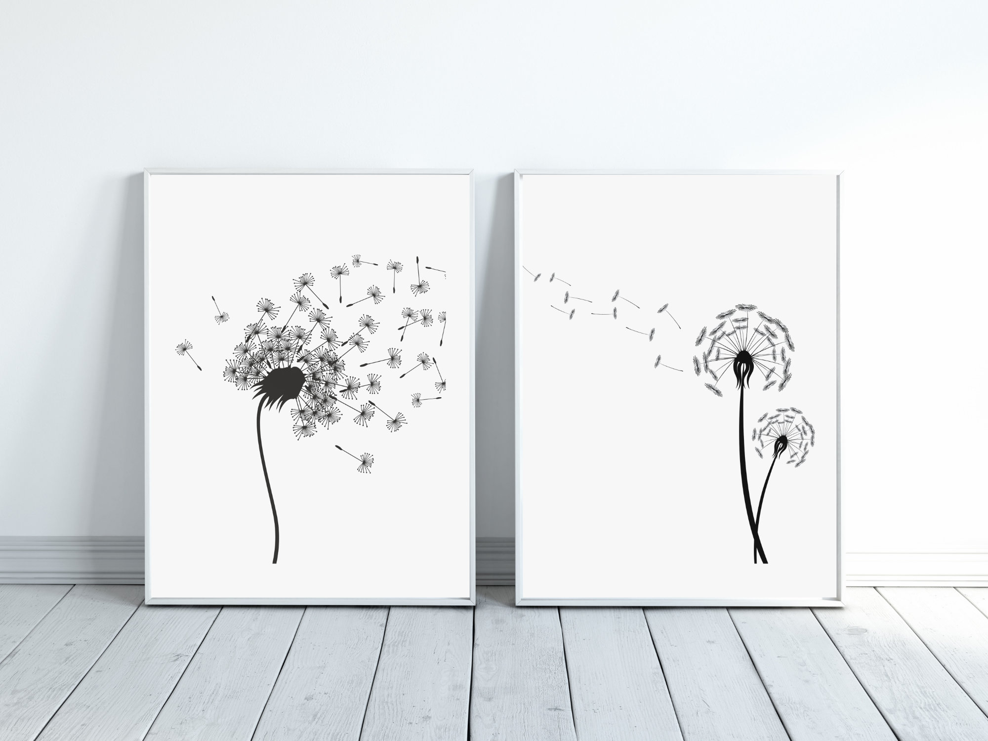 Dandelion Printable, Dandelion Wall Art, Minimalist Prints, Kids Decor ...