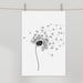 Dandelion Printable, Dandelion Wall Art, Minimalist Prints, Kids Decor ...