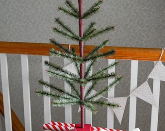 Authentic Handmade German Goose Feather Christmas Tree (100 cm)