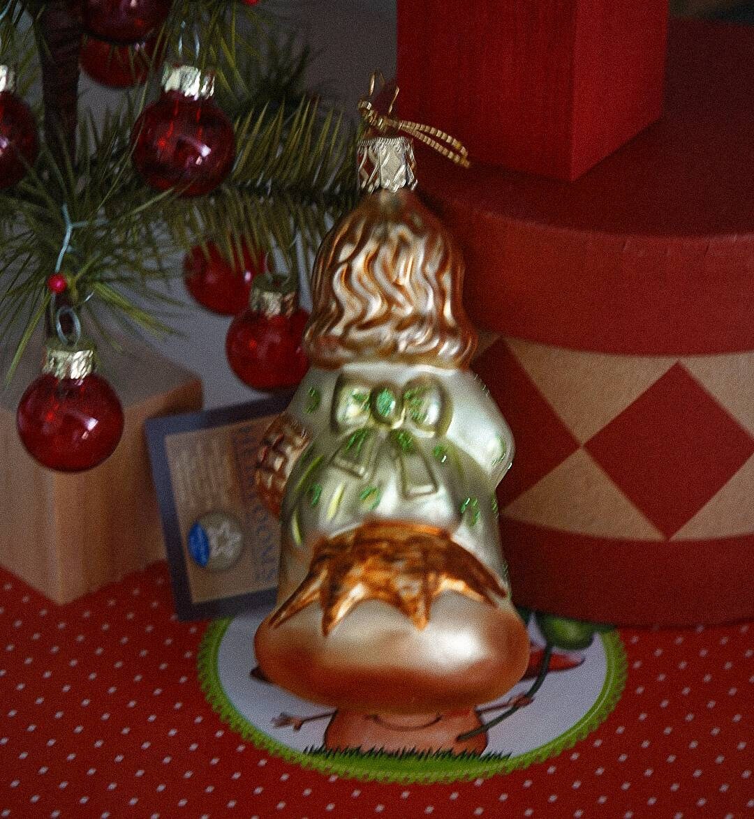 希少　vintage インゲグラス　ガラスオーナメント　Germany Inge Glas ヴィンテージ ドイツ製ガラス クリスマス オーナメント