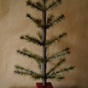 Oryginalne niemieckie drzewo z piór gęsich 65 cm