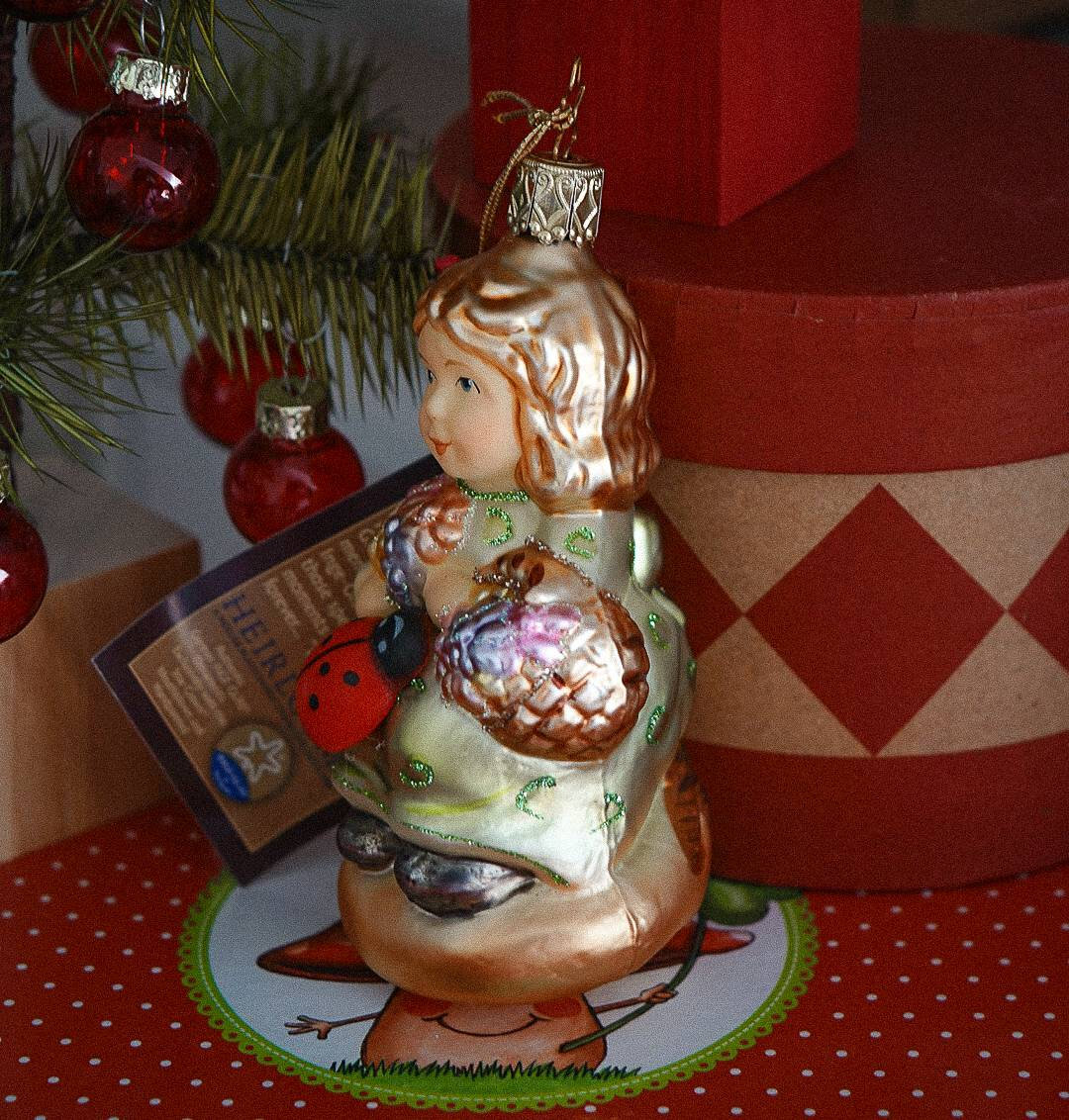 Inge Glas Vintage German Glass Christmas Ornament - Etsy