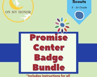 Daisy Girl Scouts Promise Center Petal Activity Plan: Promise Badge - Educational Learning Activity for Girls