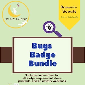 Brownie Girl Scouts Bugs Badge Activity Plan: Educational STEM Activities for Girls