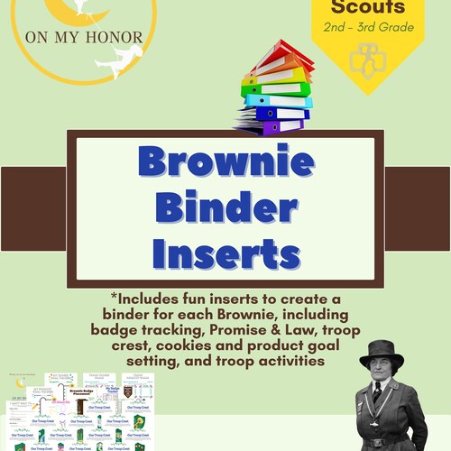 Girl Scout Daisies Create a Binder Kit Badge Tracker and - Etsy