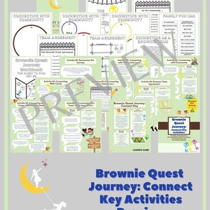 Girl Scout Brownie Quest Journey Plan Activities - Educational ...