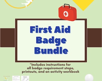 Plan de actividades para obtener la insignia de primeros auxilios de las Brownies Girl Scouts: Actividad educativa para niñas.