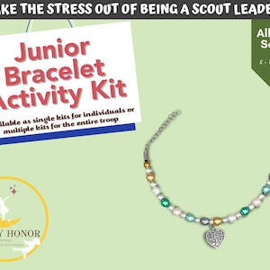 Junior Scouts Bracelet Activity Kit - Craft Kit for Children