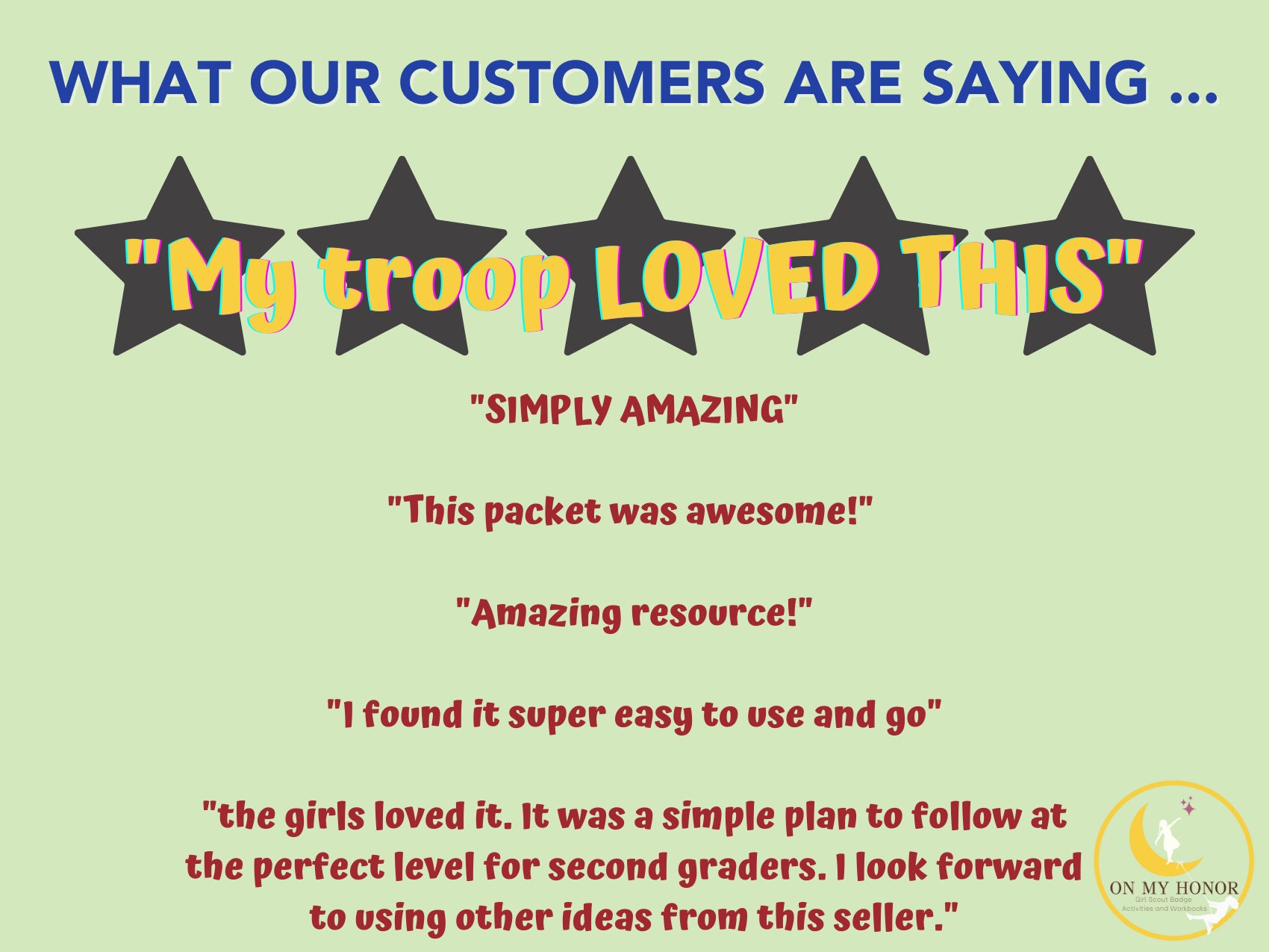 Girl Scout You Have Been Booed Printable Cards Labels Daisies Brownies ...