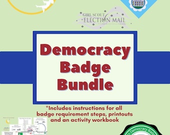 Girl Scout Daisy Democracy Badge Activity Plan - Ballot Voting Activity - Educational Activities - Learning Activity