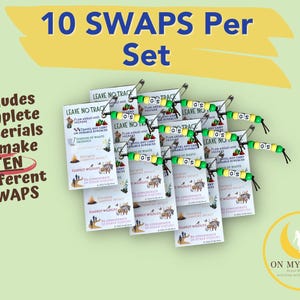 Leave No Trace Girl Scouts SWAPS Activity Kit: Daisies Brownies & Juniors Badge - Outdoor Education Craft Bild 5