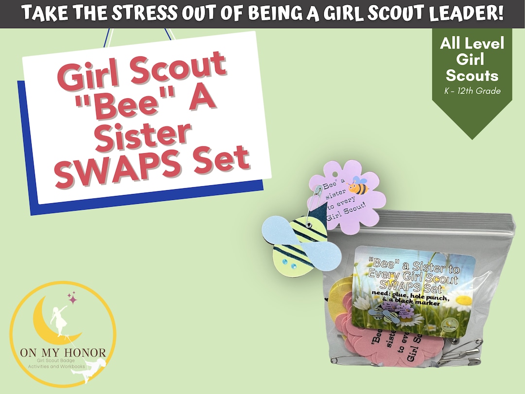 Girl Scout Bee A Sister to Every Girl Scout SWAPS Activity Kit Daisies