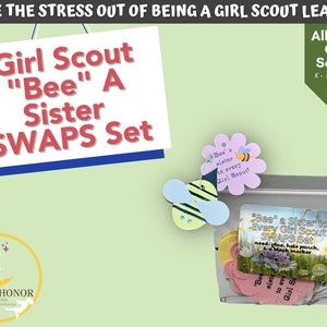 Girl Scout Bee A Sister to Every Girl Scout SWAPS Activity Kit - Daisies Brownies Juniors - Craft Activity Set