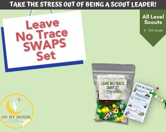 Leave No Trace Girl Scouts SWAPS Activity Kit: Daisies Brownies & Juniors Badge - Outdoor Education Craft