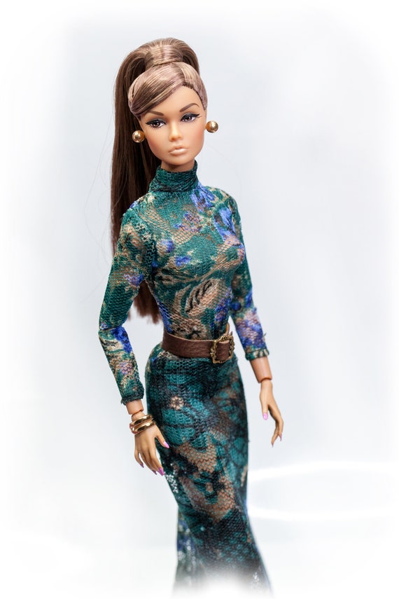 Long Dress With Sleeves for Integrity Toys Poppy Parker Nu