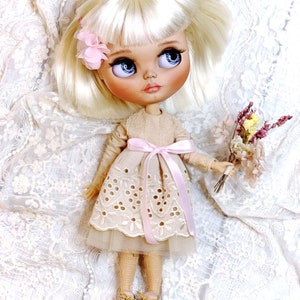 Patrón Digital PDF vestido vintage para muñecas Barbie y Blythe. VÍDEO de Youtube de Tik Tok. imagen 7